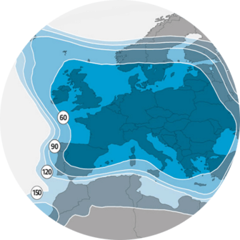 Tv kijken in heel Europa