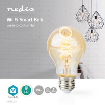 Wi-Fi Warm tot Koel Wit LED Filamentlamp 