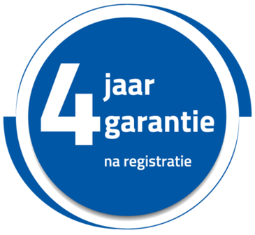 4 jaar garantie na registratie