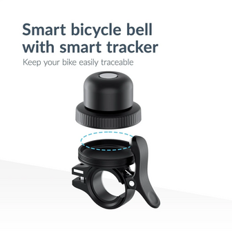 tracker fietsbel
