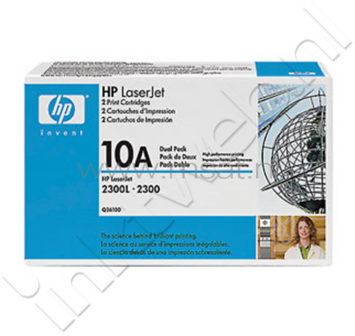 HP 10A (Dual pack) zwart