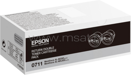 Epson AL-M200/MX200 Duo-pack zwart
