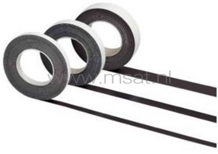 Maul magneetband zelfklevend 10m x 10mm