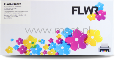 FLWR Samsung CLT-K4092S zwart