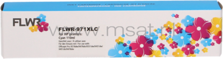 FLWR HP 971XL cyaan