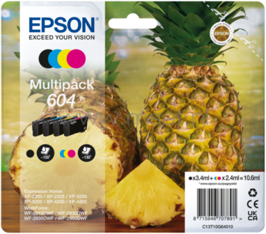 Epson 604 Multipack zwart en kleur