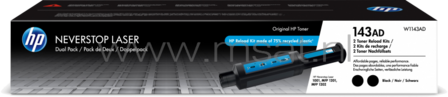 HP 143AD 2-pack zwart