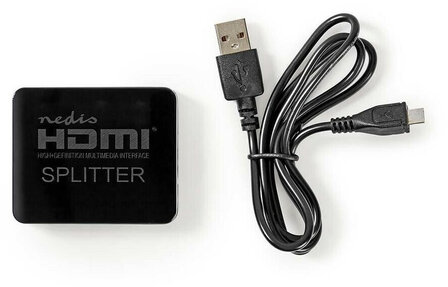HDMI splitter met 2 poorten