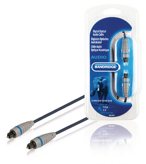 Digitale Audiokabel TosLink Male - TosLink Male 1.00 m