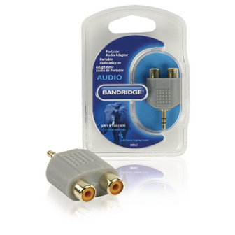 Stereo-Audio-Adapter 3.5 mm Male - 2x RCA Female