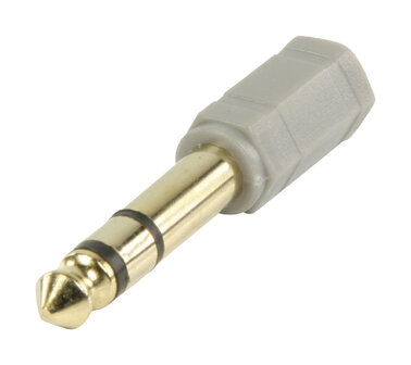 Stereo-Audio-Adapter 6.35 mm Male - 3.5 mm Female 