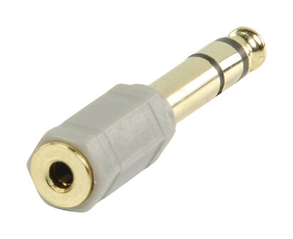 Stereo-Audio-Adapter 6.35 mm Male - 3.5 mm Female 