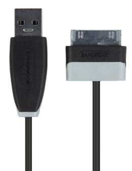 Data en Oplaadkabel Samsung 30-Pins Male - USB A Male 1.00 m