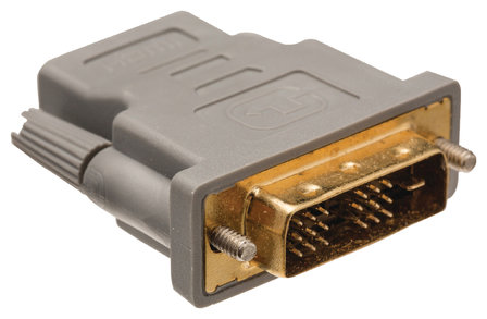 High Speed HDMI Adapter DVI-D 18+1-Pins Male - HDMI Female