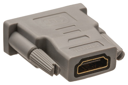 High Speed HDMI Adapter DVI-D 18+1-Pins Male - HDMI Female