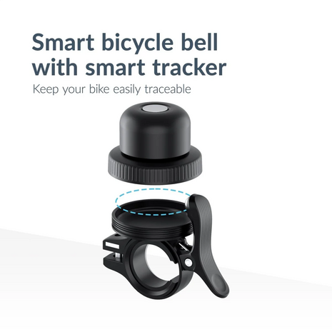 tracker fietsbel
