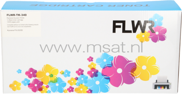FLWR Kyocera Mita TK-340 zwart