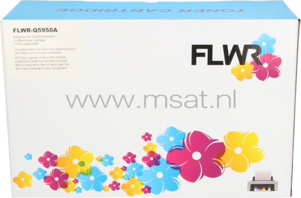 FLWR HP 643A zwart