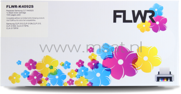 FLWR Samsung CLT-K4092S zwart