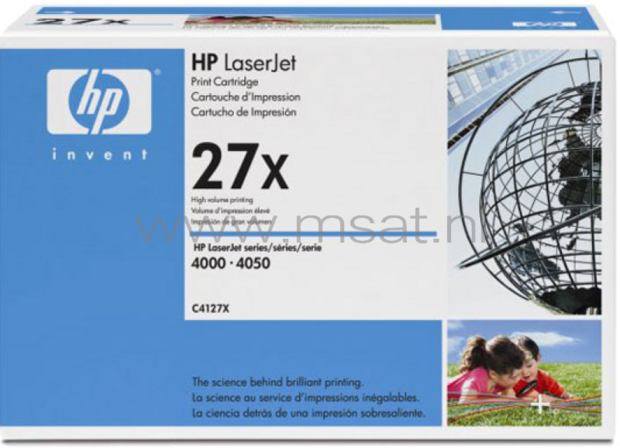 HP 27X zwart