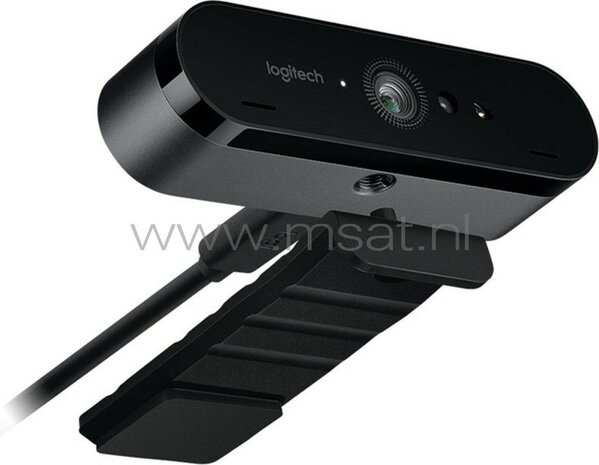 Logitech Webcam BRIO 4K Ultra HD zwart zwart