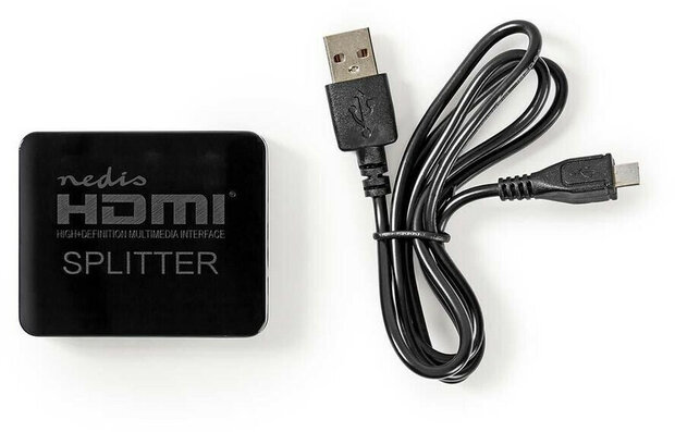 HDMI splitter met 2 poorten