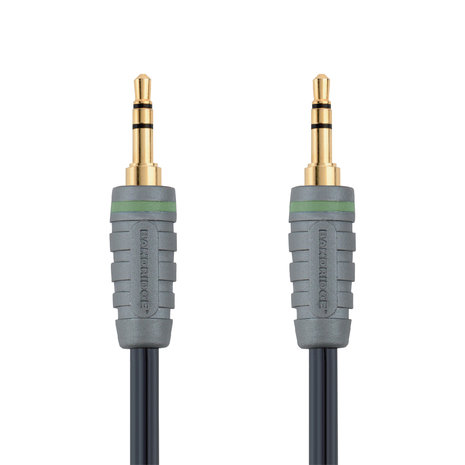 Stereo Audiokabel 3.5 mm Male - 3.5 mm Male 1.00 m