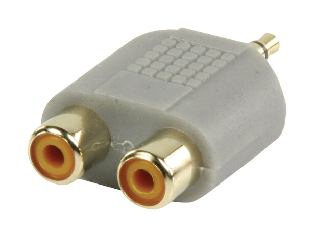 Stereo-Audio-Adapter 3.5 mm Male - 2x RCA Female
