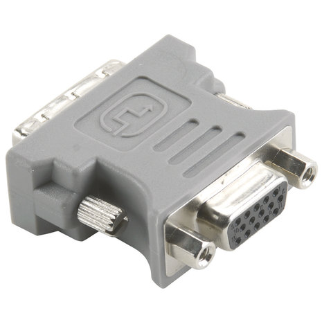 DVI-Adapter DVI-A 12+5-Pins Male - VGA Female 15-Pins 