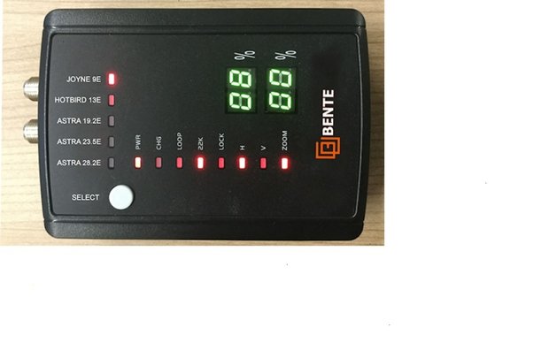 Bente sat Finder met kabel