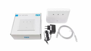 NIEUW! De ZTE MF293N LTE 4G/wifi router