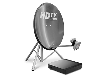 Hoe installeer ik zelf een schotel op een statief.