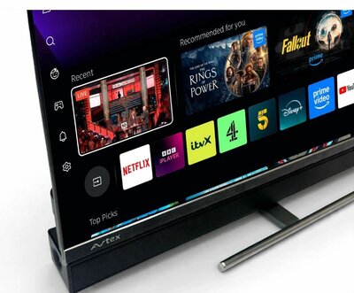 De nieuwe Avtex smart Pro met ingebouwde soundbar