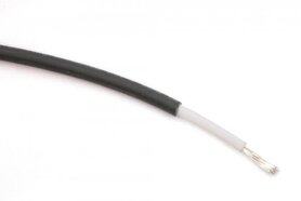 Solar kabel 4,0mm² zwart per meter