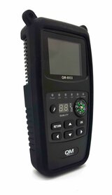 QM HD Satellietmeter met satelliet herkenning
