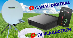 Recreatieset Canal Digitaal met Travel Vision Smartfind