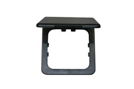 Afdekraam met deksel voor camper, caravan, boot etc. zwart