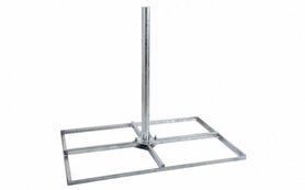 Tegelvoet 60-40 bad verzinkt