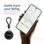 BEEEP BETAG ANDROID TRACKER BLACK & KEYCHAIN - 3 PACK