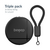 BEEEP BETAG FIND MY TRACKER BLACK & KEYCHAIN - 1 PACK