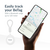 BEEEP BETAG ANDROID TRACKER WHITE & KEYCHAIN  - 1 PACK
